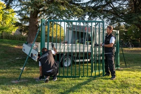 equipe de poseurs portails clotures